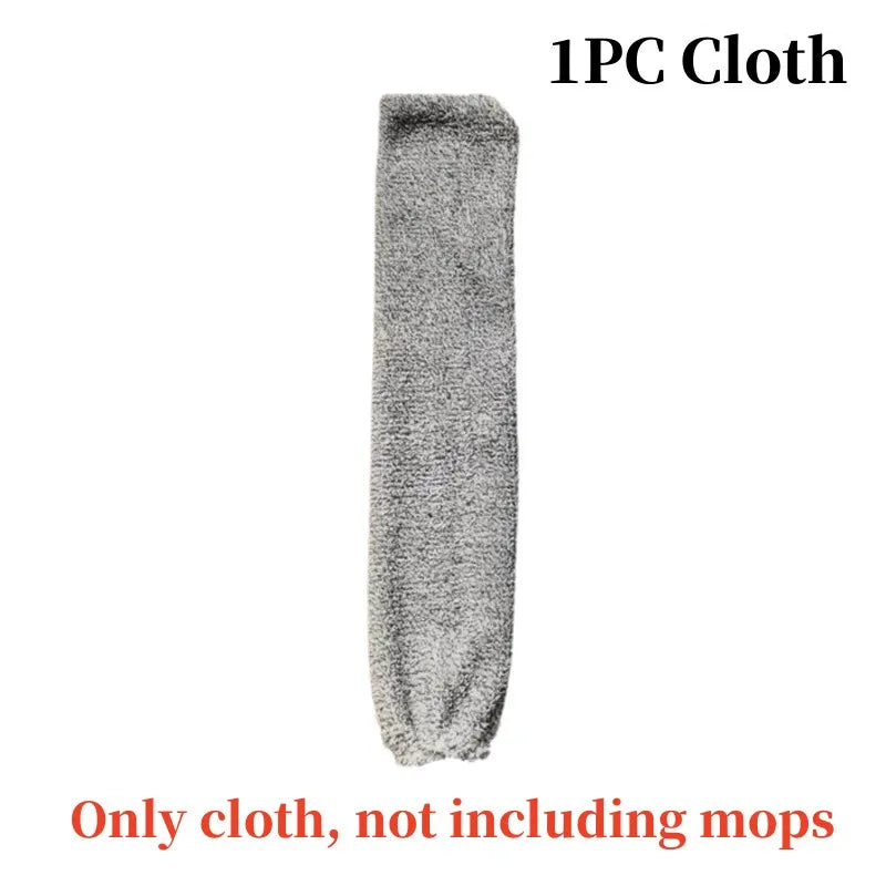 Retractable Dust Brush Gray 1 PC Cloth