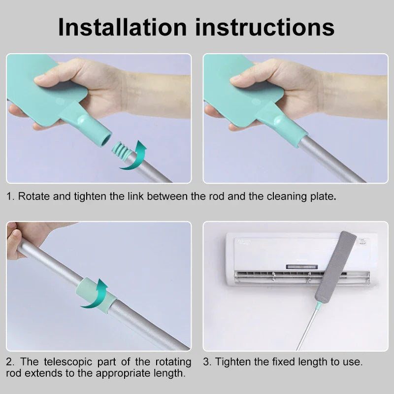 Install Retractable Dust Brush