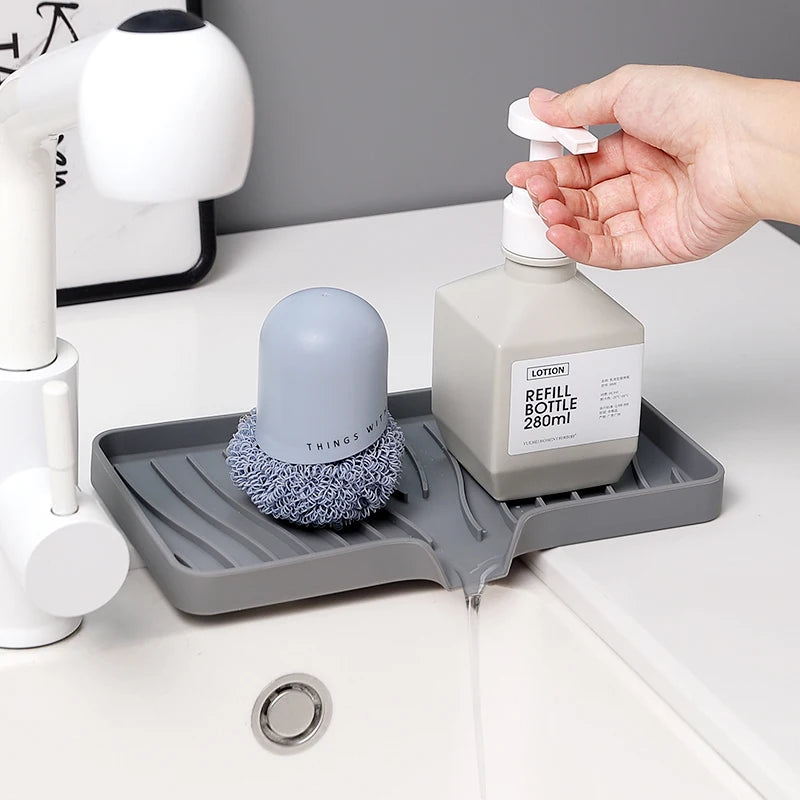 Soap Dish Holder Gray