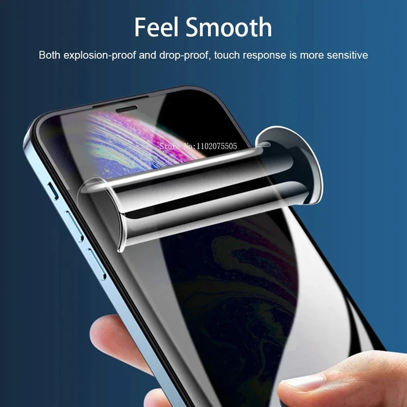 iPhone 防窺水凝膠保護膜