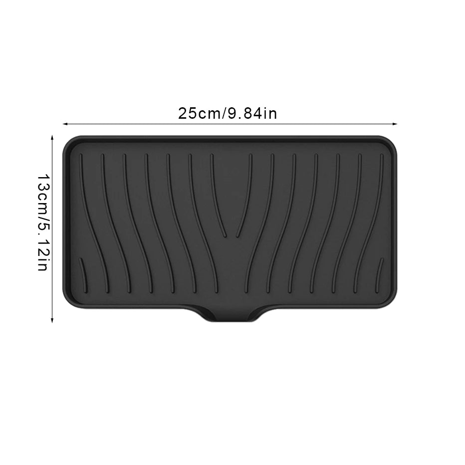 Black Soap Dish Holder 25cm