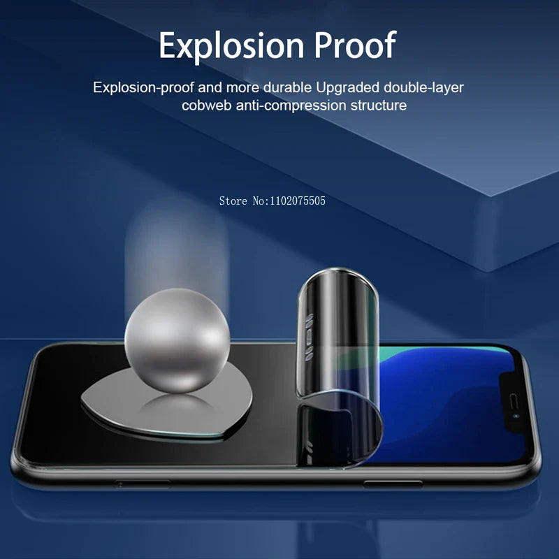 iPhone 防窺水凝膠保護膜