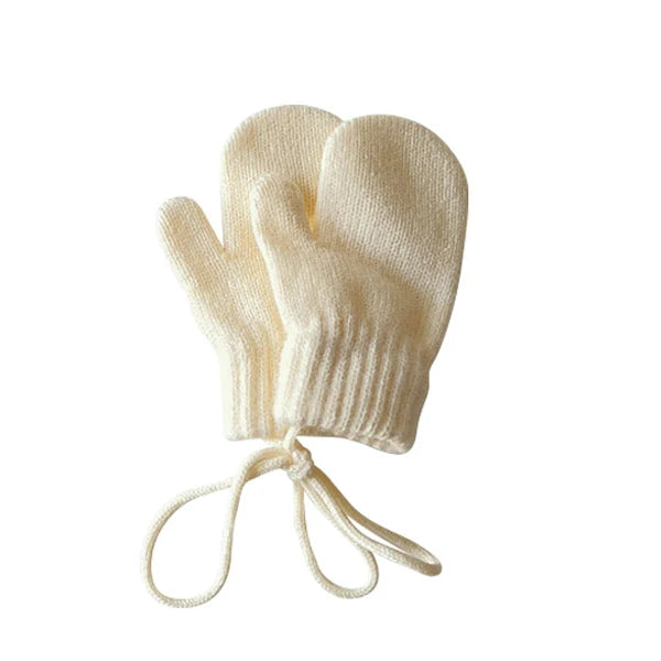 White Baby Infant infant gloves