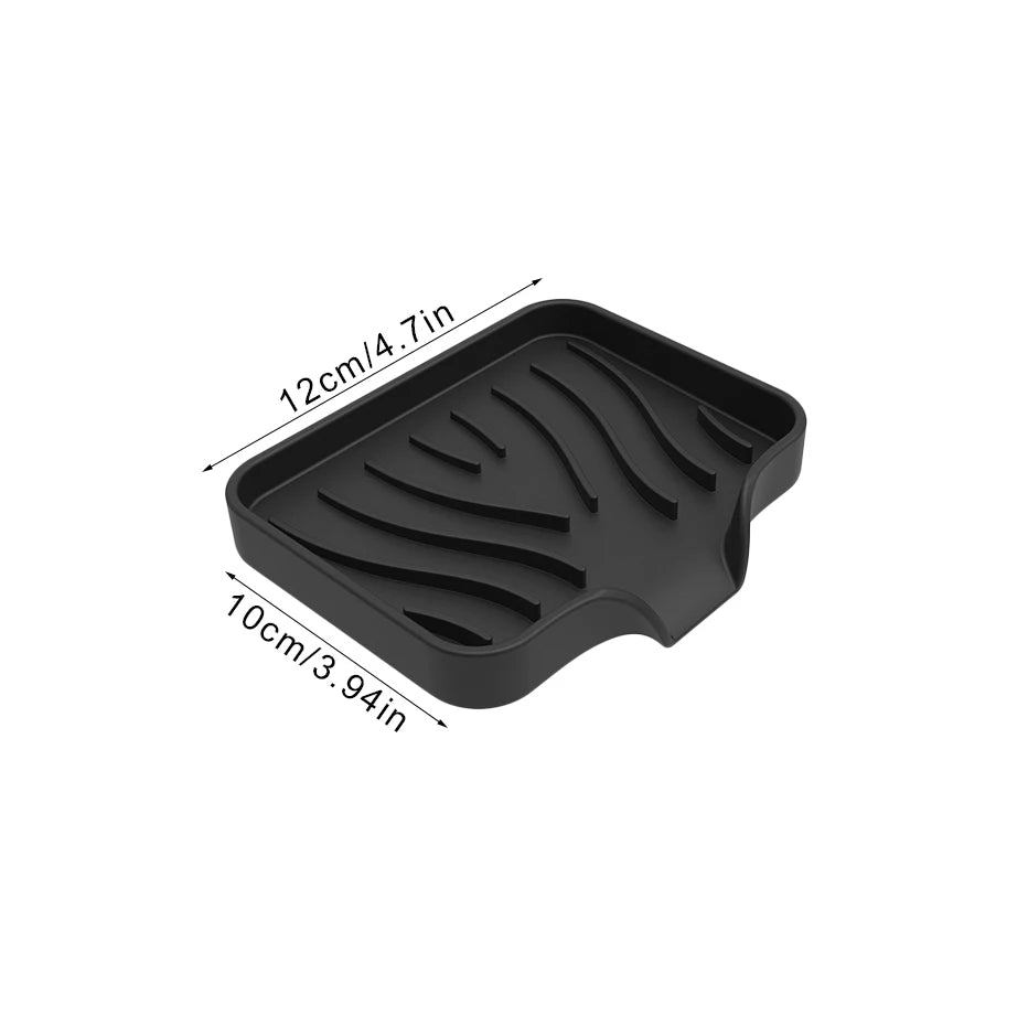 Black Soap Dish Holder