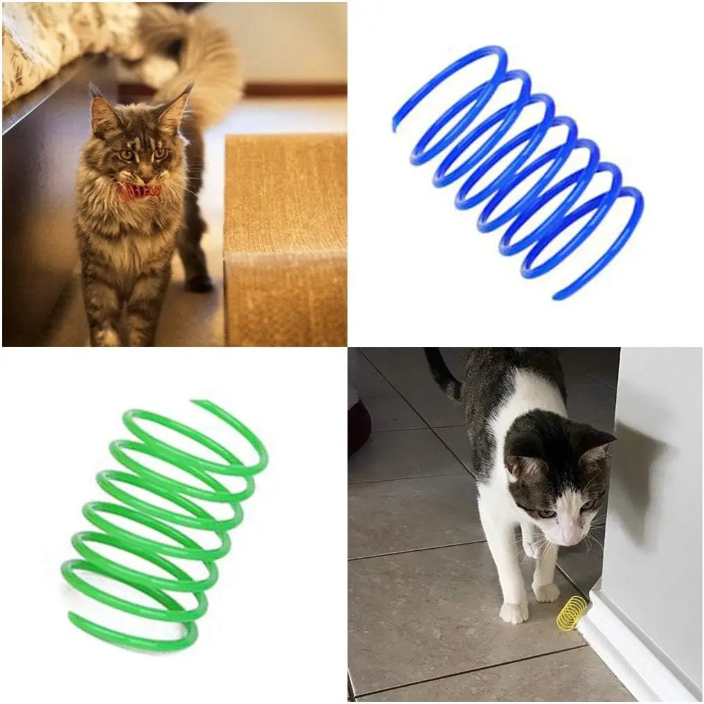 Blue & Green Spring for Cat