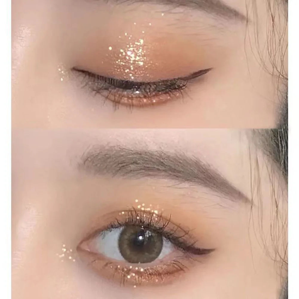 Eye liner, Left eye