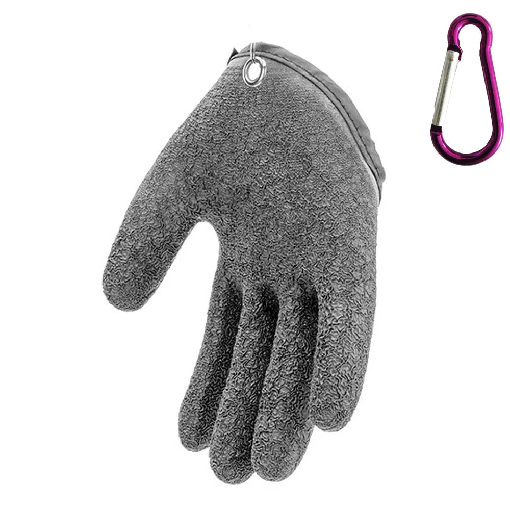Gray Right Fishing Glove