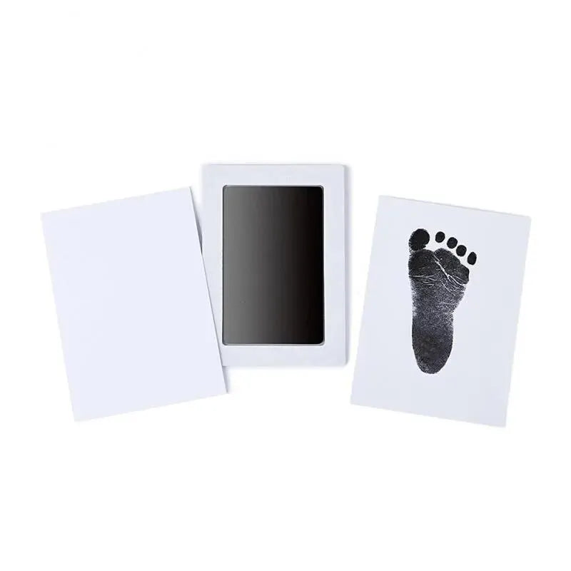 Black Baby Foot Print
