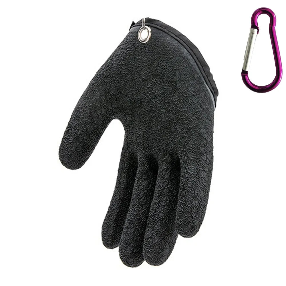 Gray Fishing Gloves