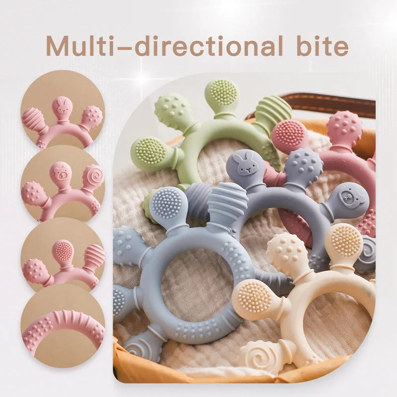 Colorfull Multi-Directional teethers