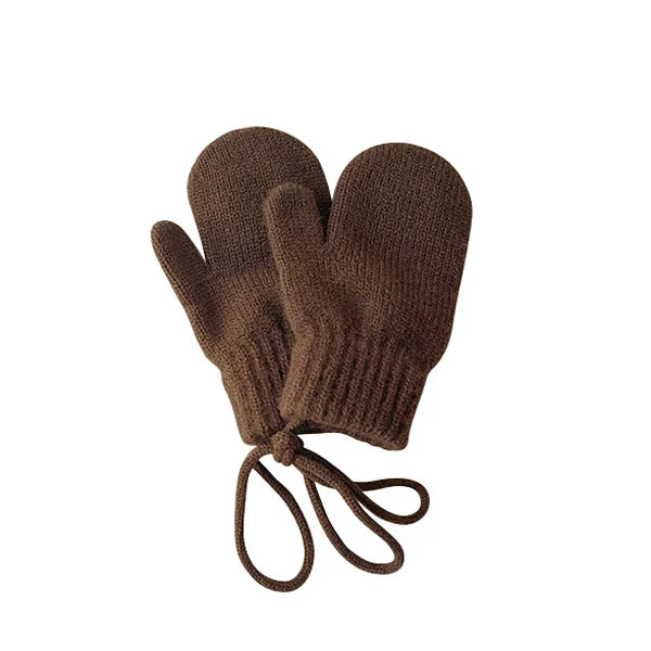 Brown Baby Infant infant gloves