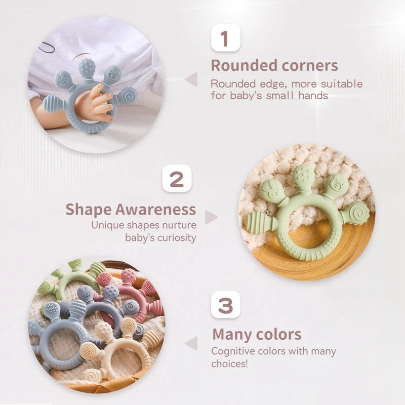 Rounded Corners Teethers