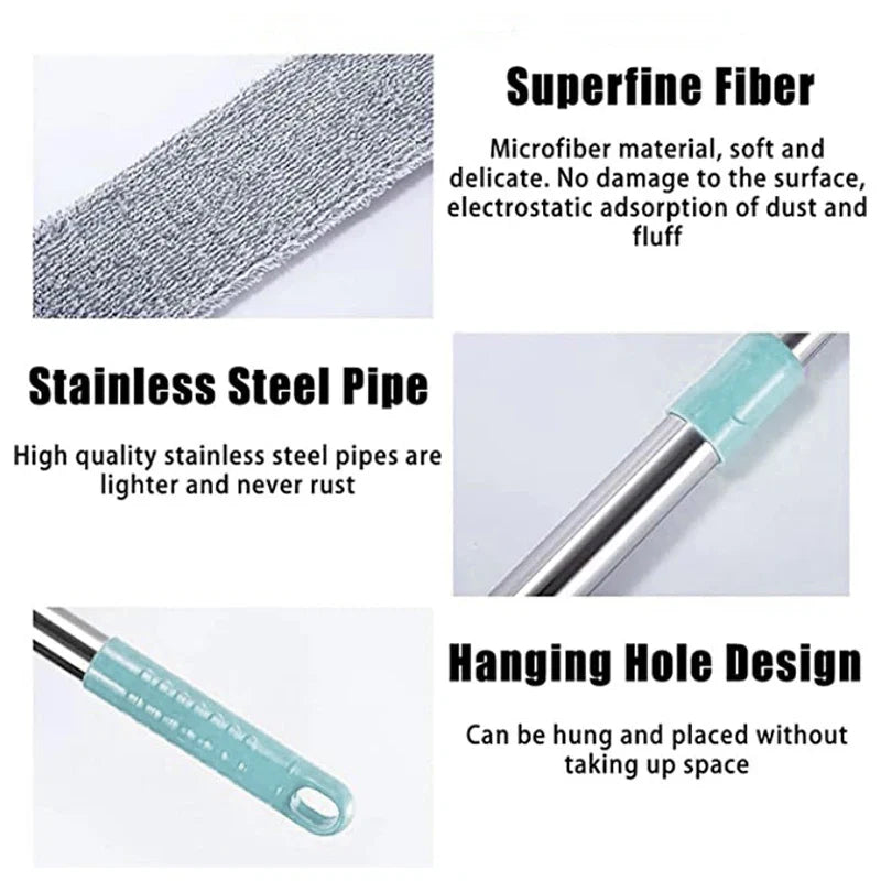 Retractable Dust Brush Features
