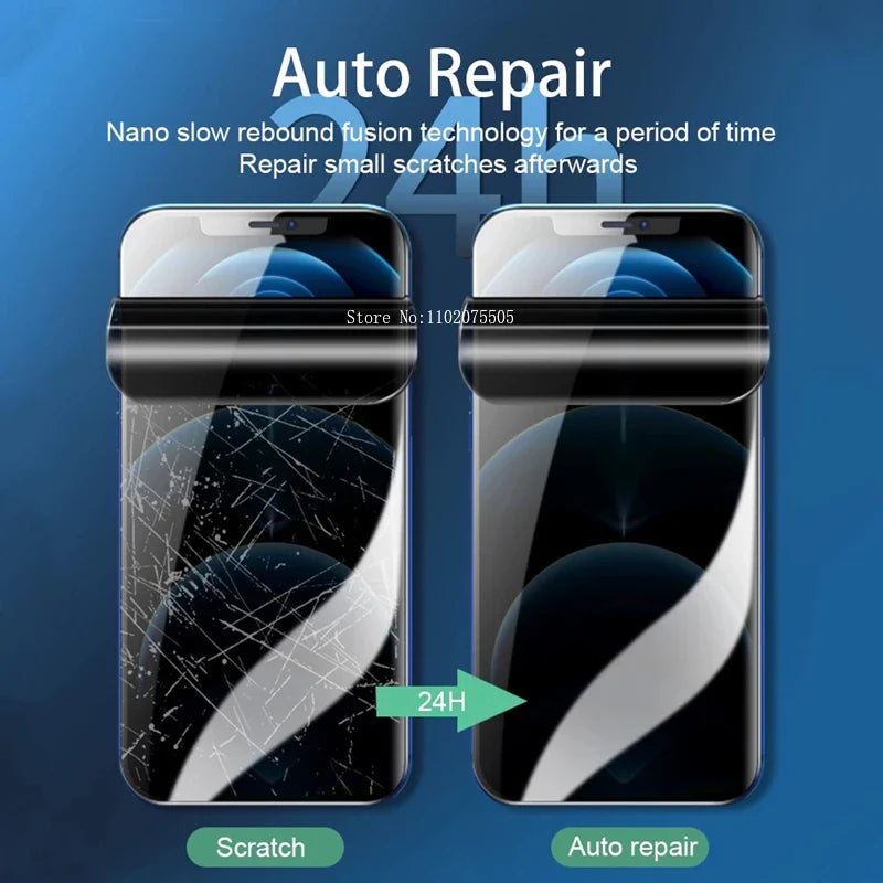 iPhone 防窺水凝膠保護膜