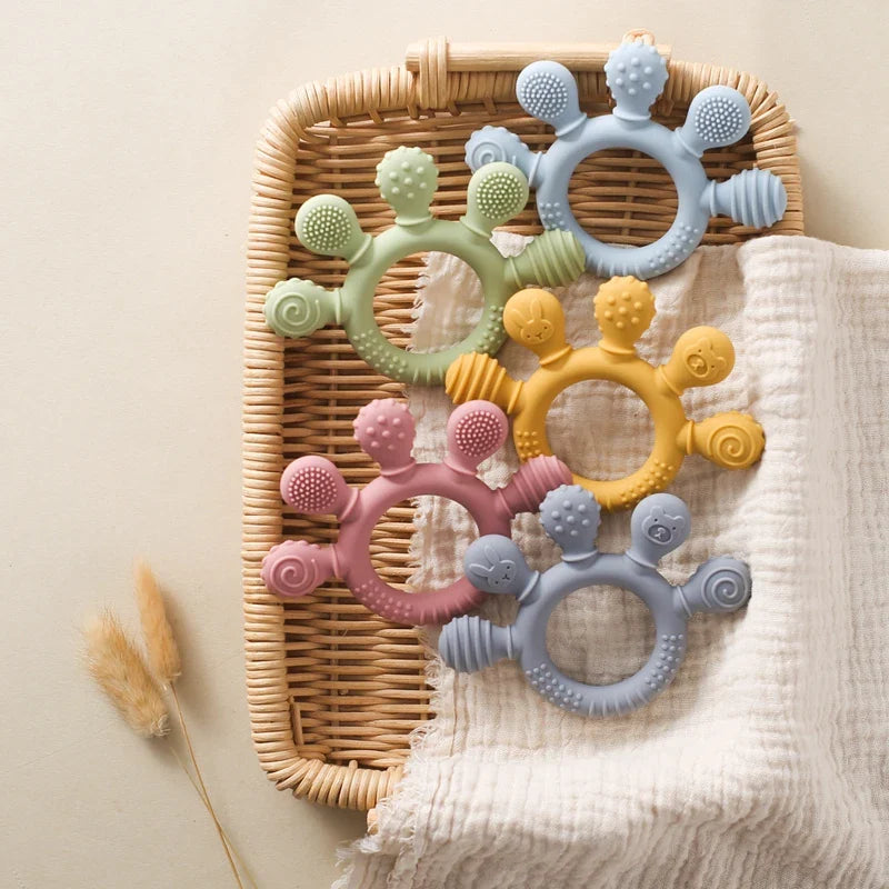 ColorFull Silcone Baby Teethers