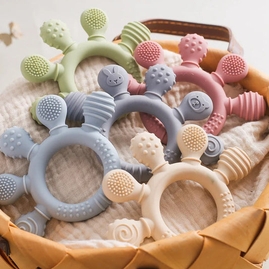 ColorFull Silcone Baby Teethers