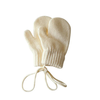 White Baby Infant infant gloves