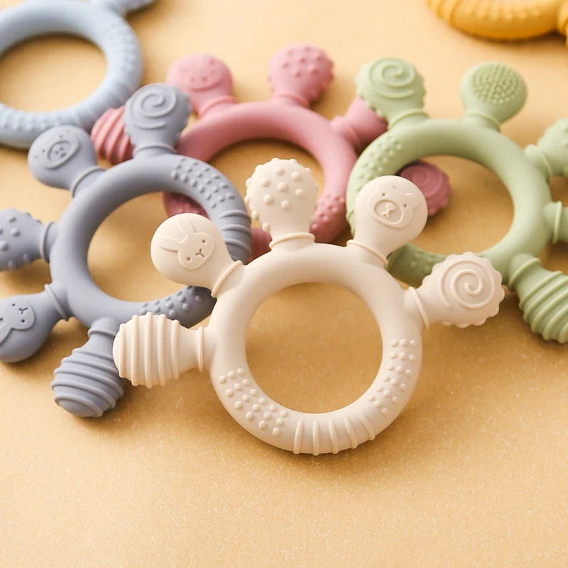 ColorFull Silcone Baby Teethers