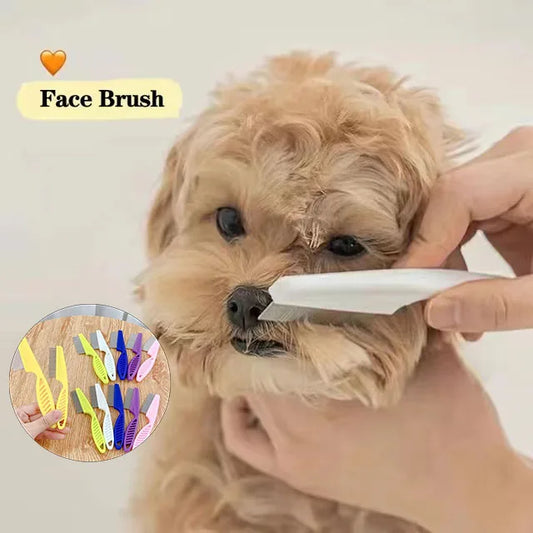 Face Brush for shedding Dogs