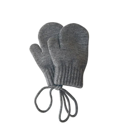Gray Baby Infant infant gloves