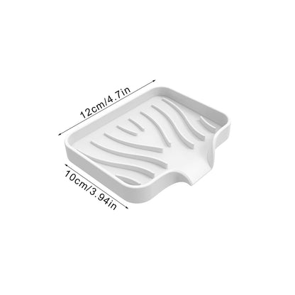 White Soap Dish Holder