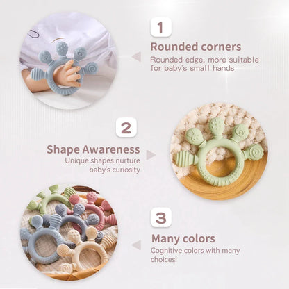 Rounded Corners Teethers